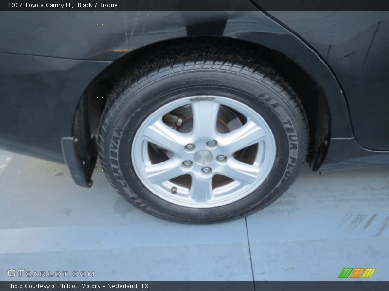 Black / Bisque 2007 Toyota Camry LE