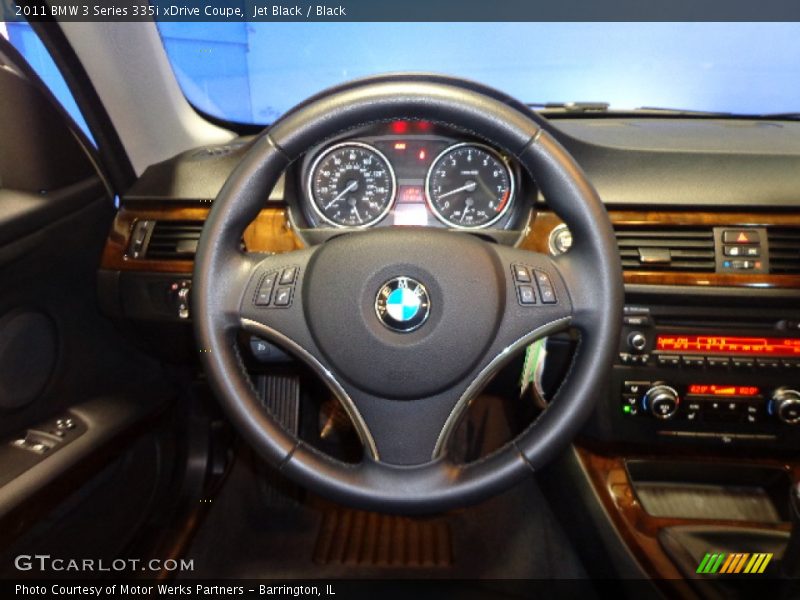 Jet Black / Black 2011 BMW 3 Series 335i xDrive Coupe