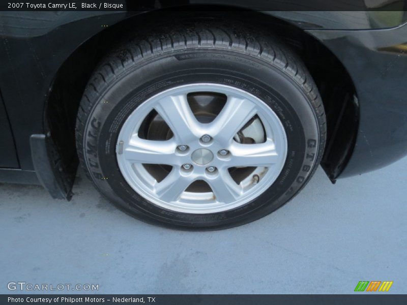 Black / Bisque 2007 Toyota Camry LE