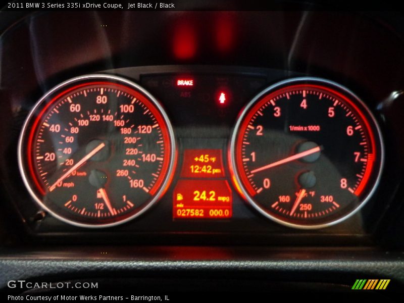 Jet Black / Black 2011 BMW 3 Series 335i xDrive Coupe