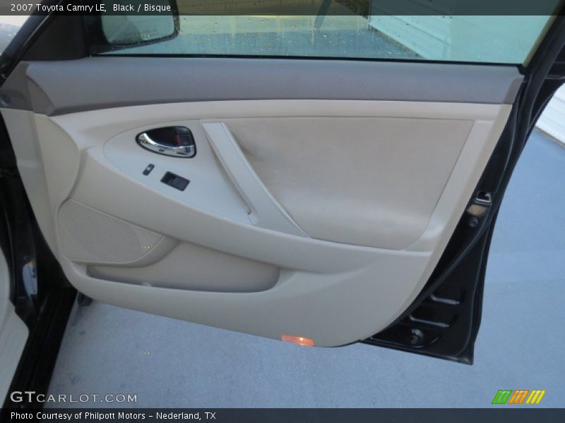 Black / Bisque 2007 Toyota Camry LE