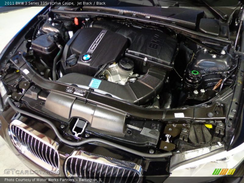 Jet Black / Black 2011 BMW 3 Series 335i xDrive Coupe