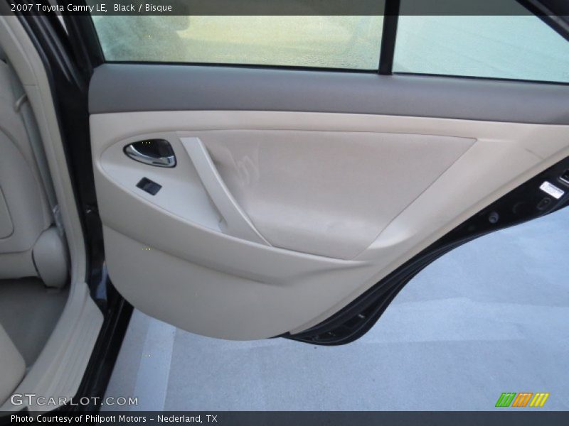 Black / Bisque 2007 Toyota Camry LE