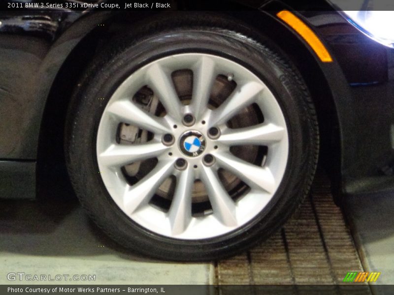 Jet Black / Black 2011 BMW 3 Series 335i xDrive Coupe