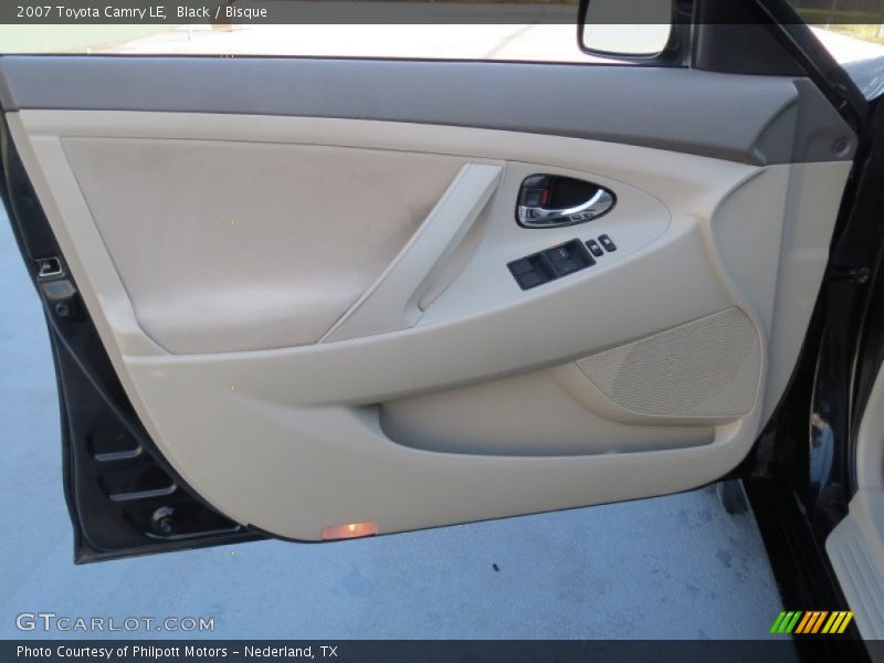 Black / Bisque 2007 Toyota Camry LE