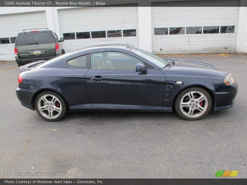  2006 Tiburon GT Moonlit Blue Metallic