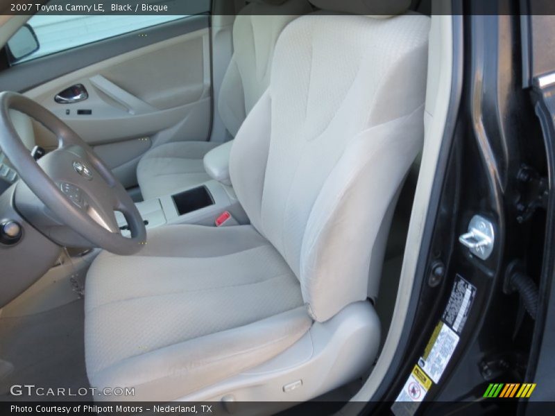 Black / Bisque 2007 Toyota Camry LE