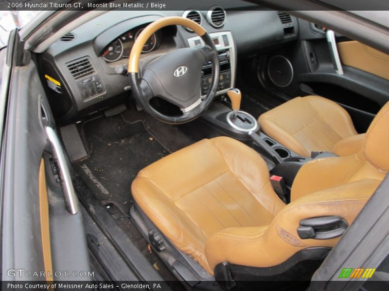 Beige Interior - 2006 Tiburon GT 