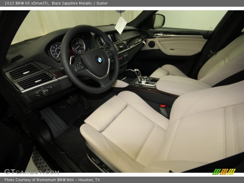  2013 X6 xDrive35i Oyster Interior