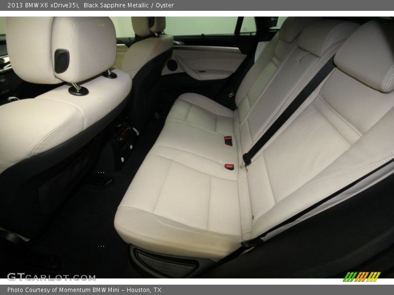 Rear Seat of 2013 X6 xDrive35i