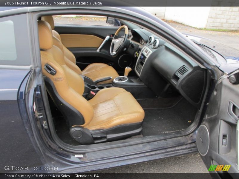  2006 Tiburon GT Beige Interior