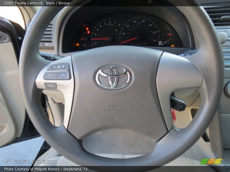 Black / Bisque 2007 Toyota Camry LE