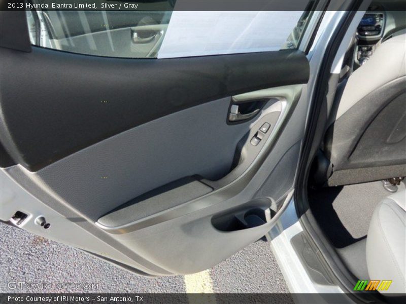 Silver / Gray 2013 Hyundai Elantra Limited