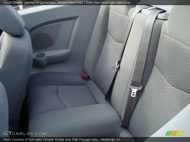 Modern Blue Pearl / Dark Slate Gray/Light Slate Gray 2008 Chrysler Sebring LX Convertible