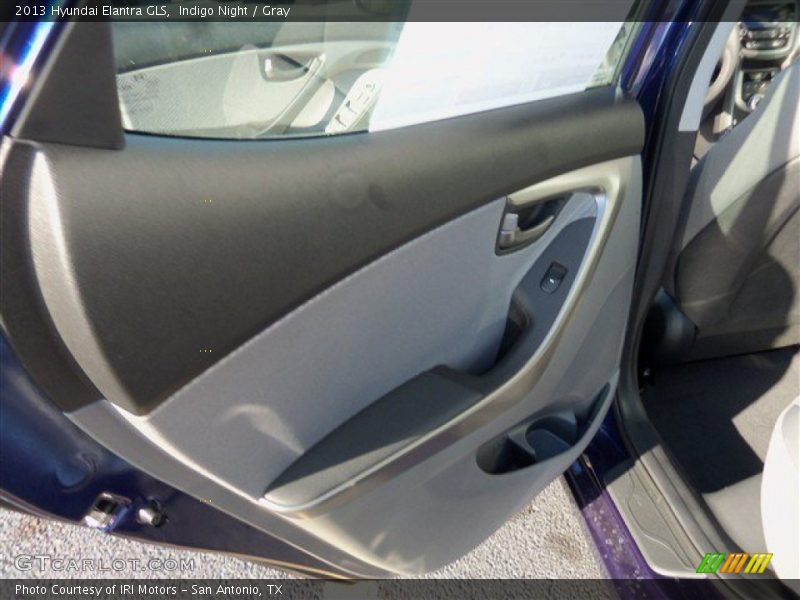 Indigo Night / Gray 2013 Hyundai Elantra GLS