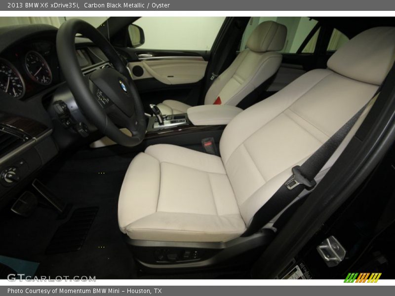  2013 X6 xDrive35i Oyster Interior