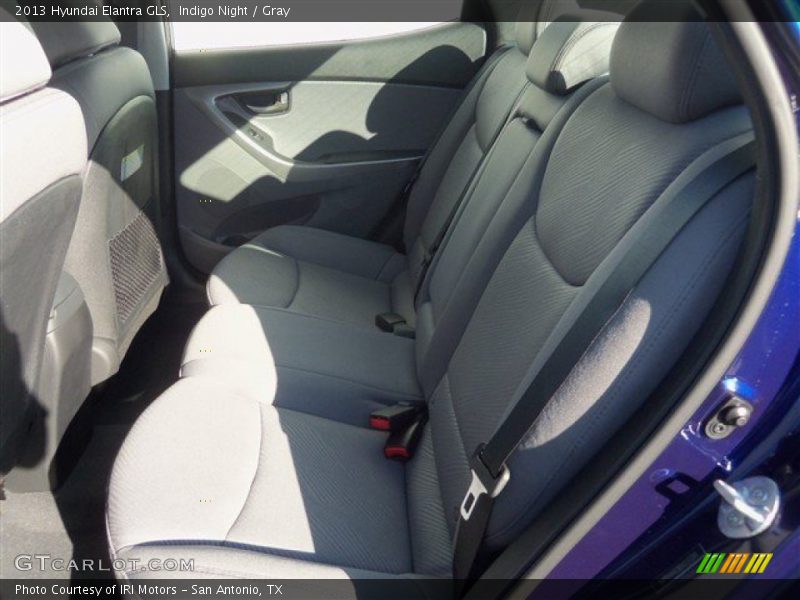 Indigo Night / Gray 2013 Hyundai Elantra GLS