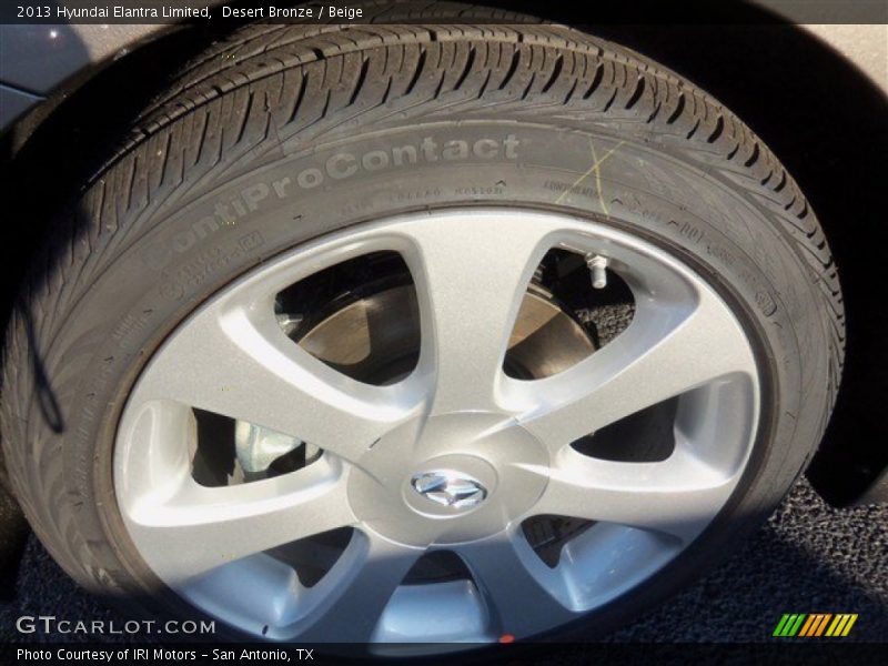 Desert Bronze / Beige 2013 Hyundai Elantra Limited