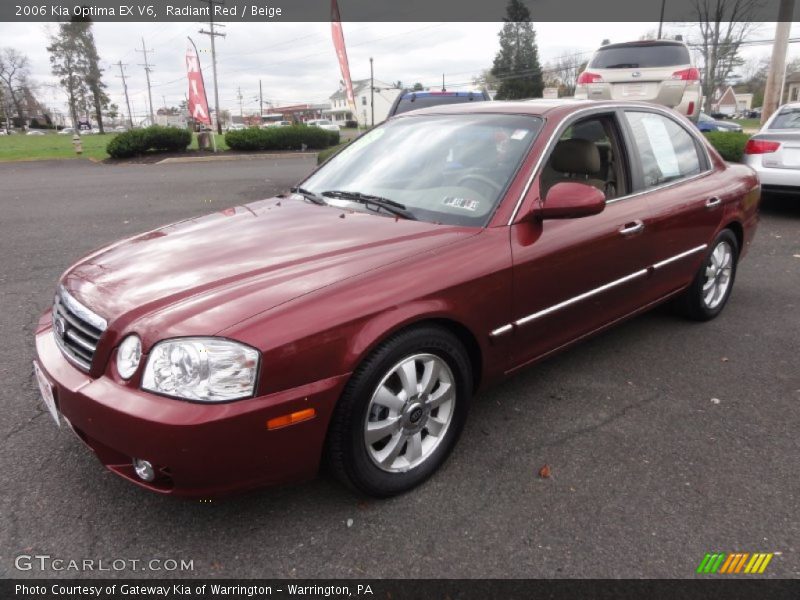 Front 3/4 View of 2006 Optima EX V6