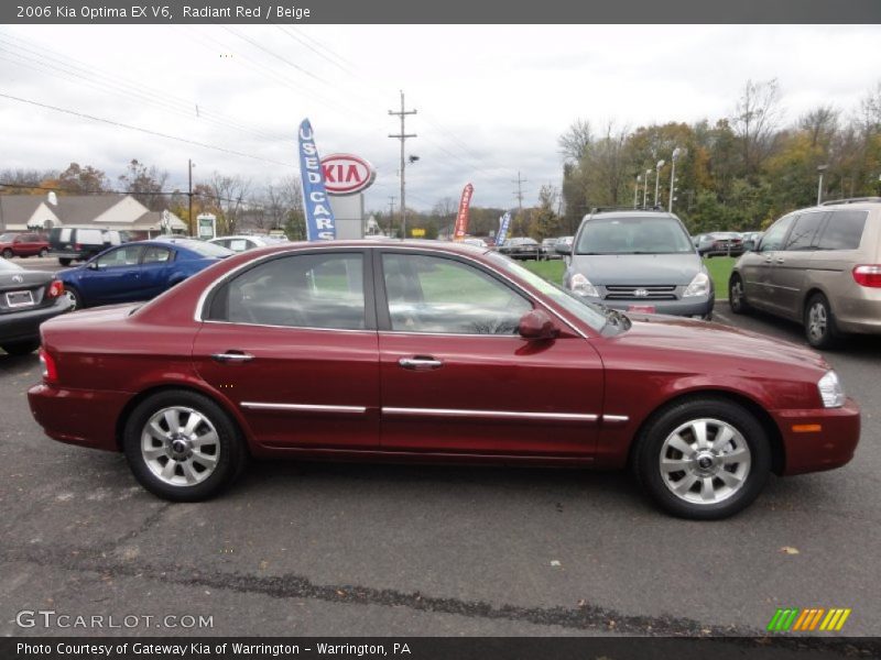  2006 Optima EX V6 Radiant Red