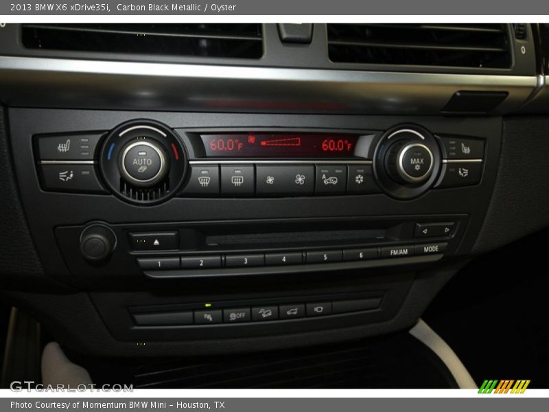 Carbon Black Metallic / Oyster 2013 BMW X6 xDrive35i