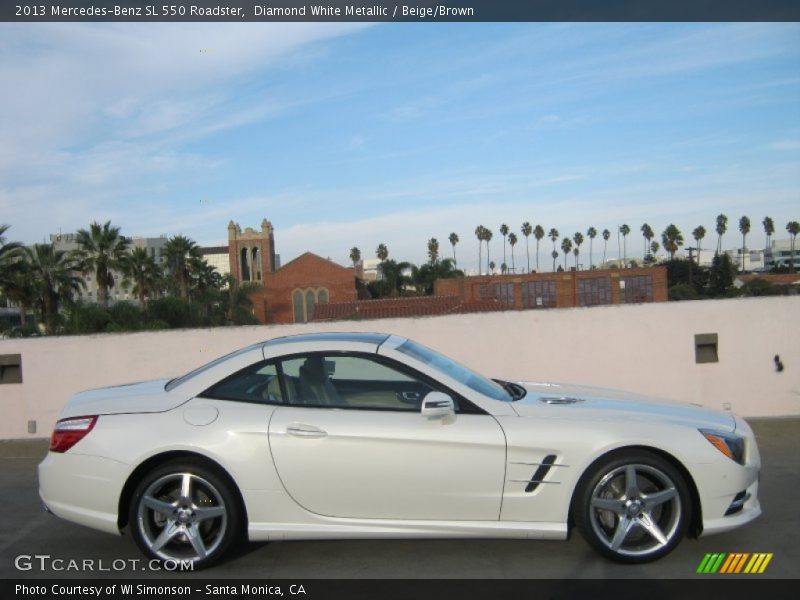  2013 SL 550 Roadster Diamond White Metallic
