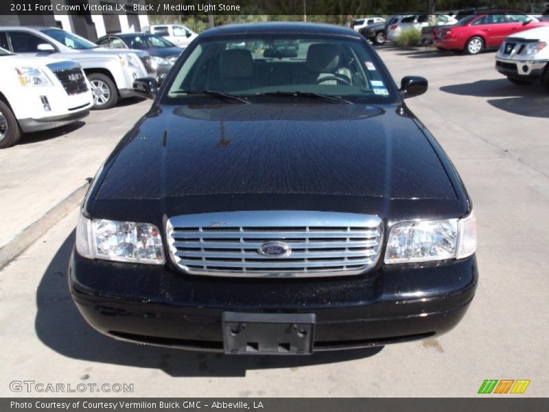 Black / Medium Light Stone 2011 Ford Crown Victoria LX
