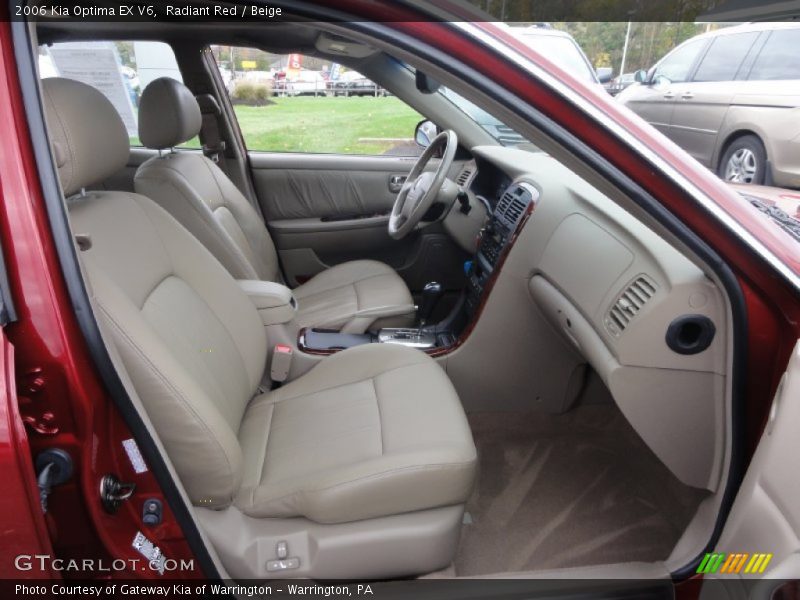  2006 Optima EX V6 Beige Interior