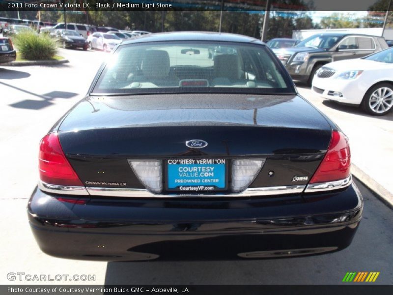 Black / Medium Light Stone 2011 Ford Crown Victoria LX