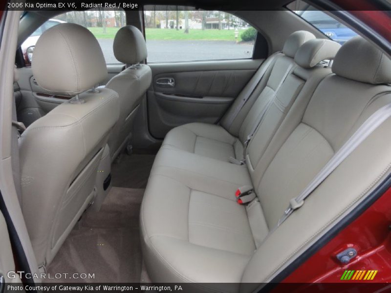  2006 Optima EX V6 Beige Interior