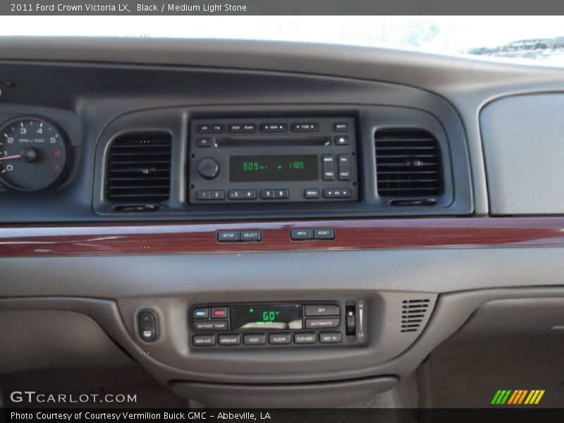 Black / Medium Light Stone 2011 Ford Crown Victoria LX