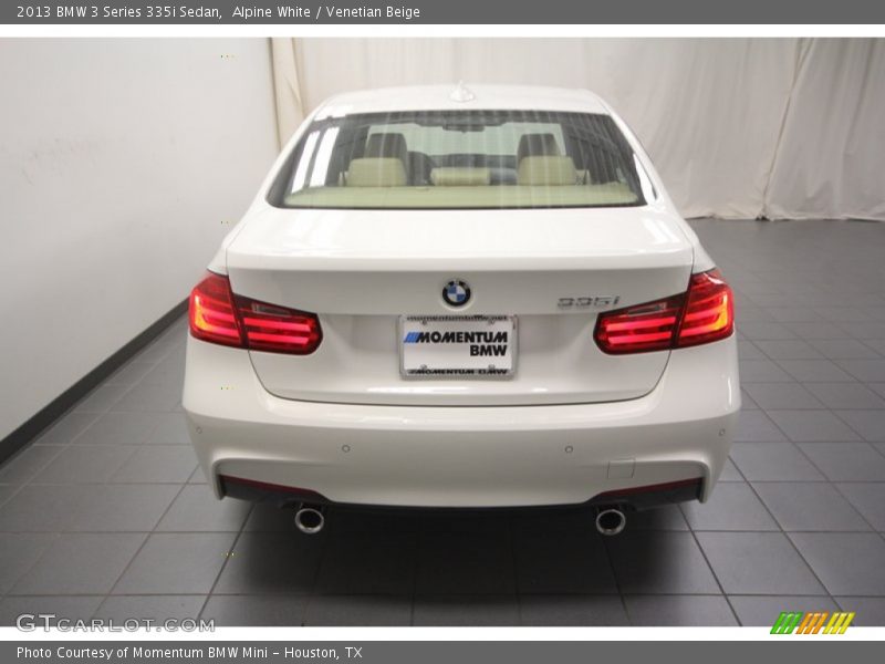 Alpine White / Venetian Beige 2013 BMW 3 Series 335i Sedan