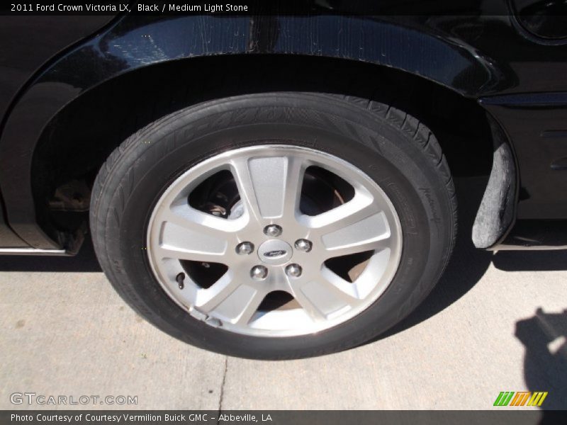 Black / Medium Light Stone 2011 Ford Crown Victoria LX