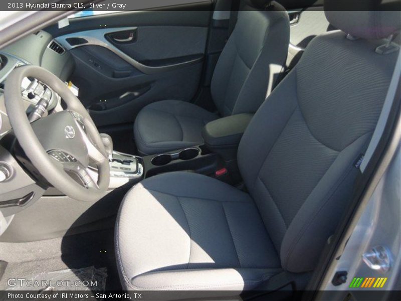 Silver / Gray 2013 Hyundai Elantra GLS