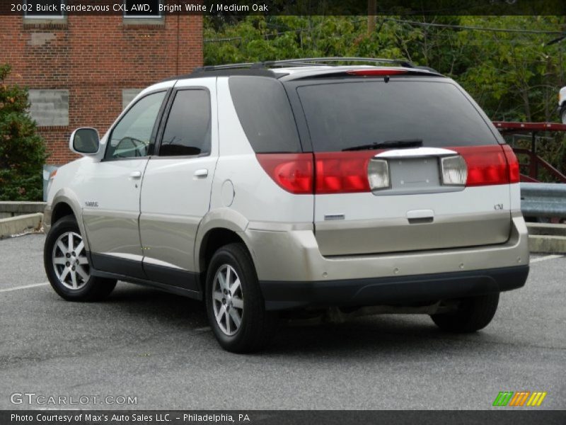 Bright White / Medium Oak 2002 Buick Rendezvous CXL AWD