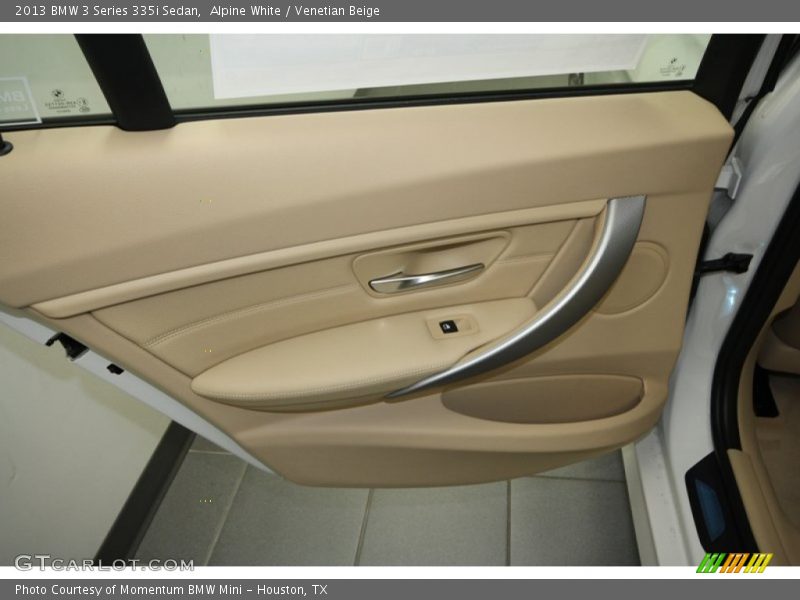 Alpine White / Venetian Beige 2013 BMW 3 Series 335i Sedan