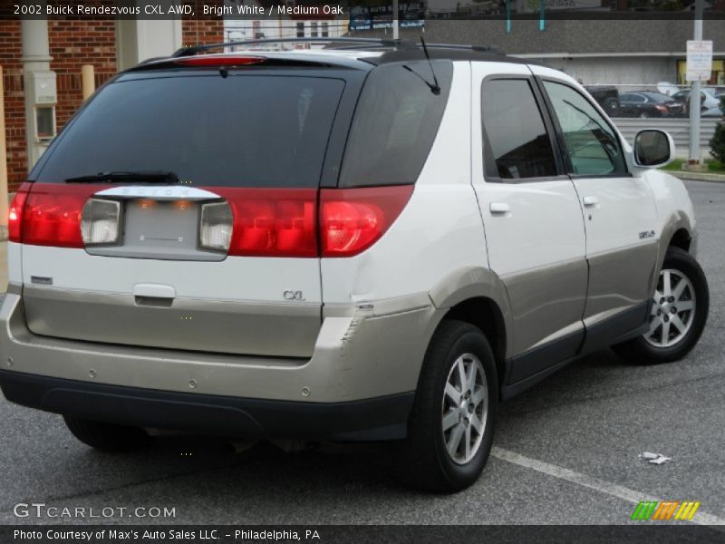 Bright White / Medium Oak 2002 Buick Rendezvous CXL AWD