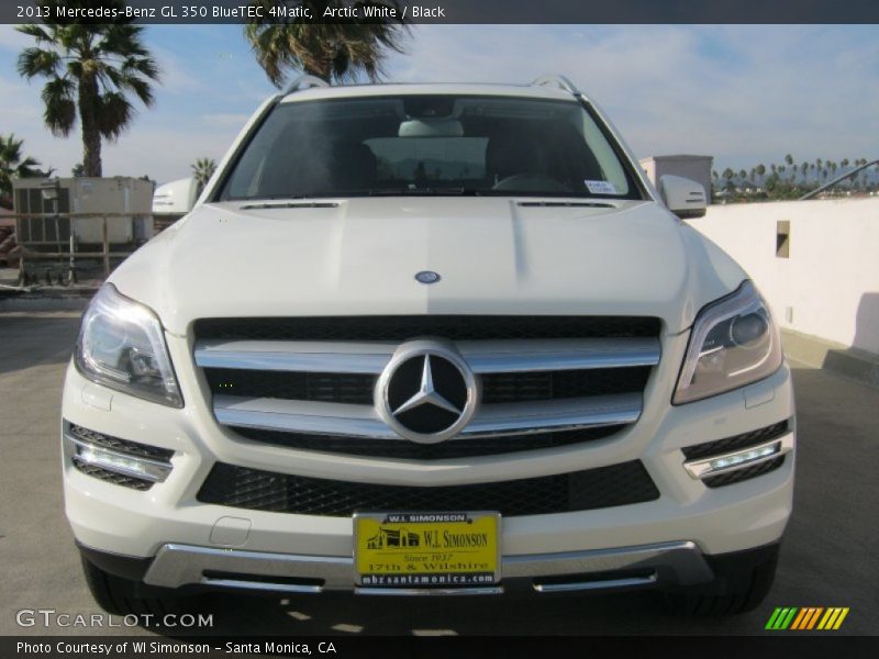 Arctic White / Black 2013 Mercedes-Benz GL 350 BlueTEC 4Matic
