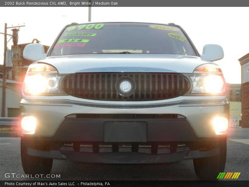 Bright White / Medium Oak 2002 Buick Rendezvous CXL AWD
