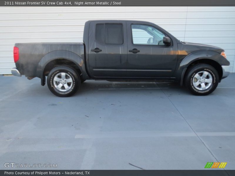  2011 Frontier SV Crew Cab 4x4 Night Armor Metallic