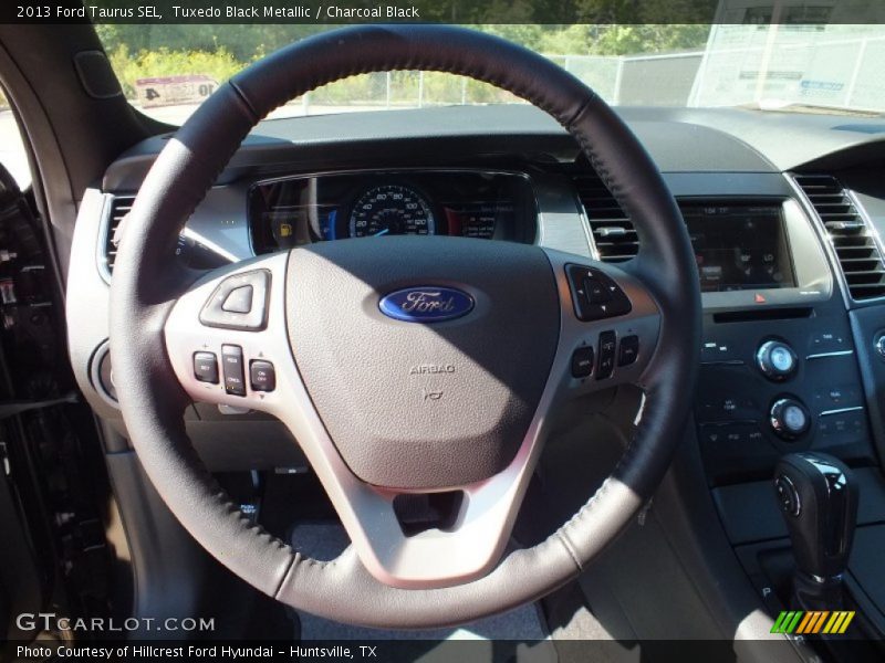 Tuxedo Black Metallic / Charcoal Black 2013 Ford Taurus SEL