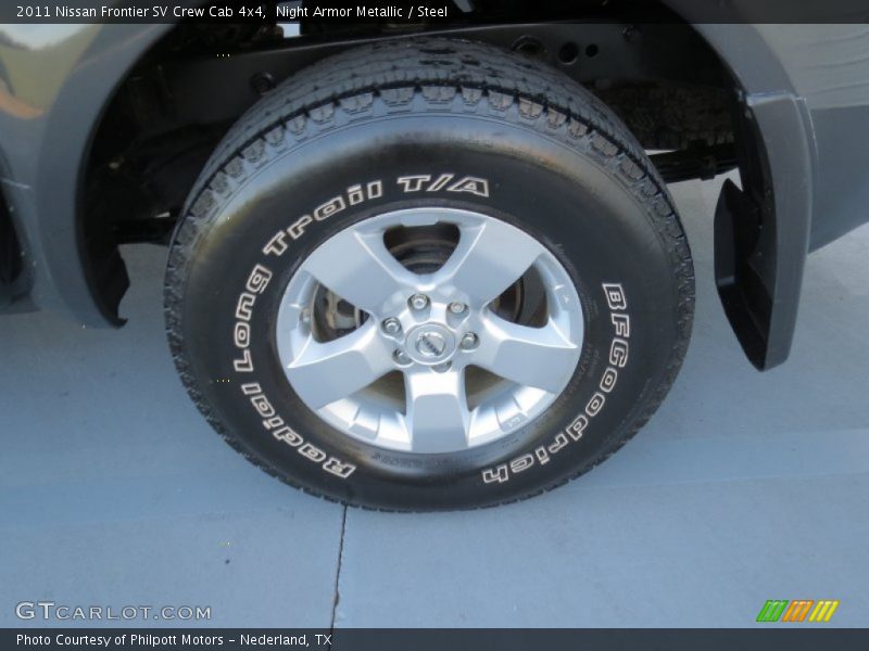  2011 Frontier SV Crew Cab 4x4 Wheel