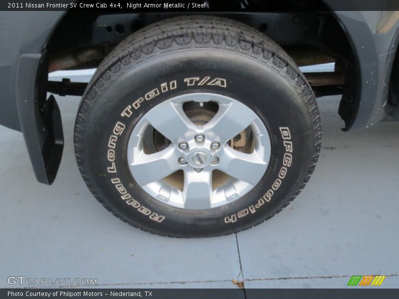  2011 Frontier SV Crew Cab 4x4 Wheel