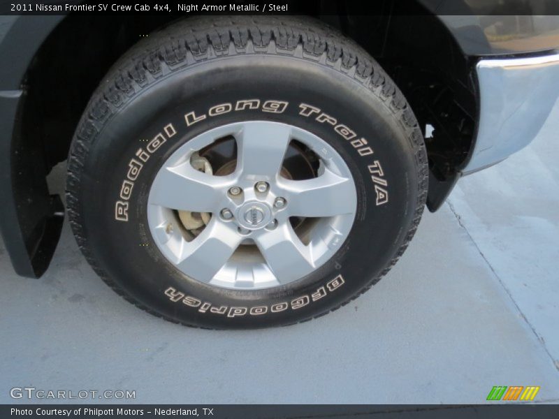 Night Armor Metallic / Steel 2011 Nissan Frontier SV Crew Cab 4x4