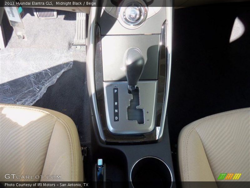 Midnight Black / Beige 2013 Hyundai Elantra GLS