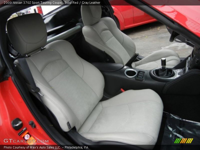 Front Seat of 2009 370Z Sport Touring Coupe
