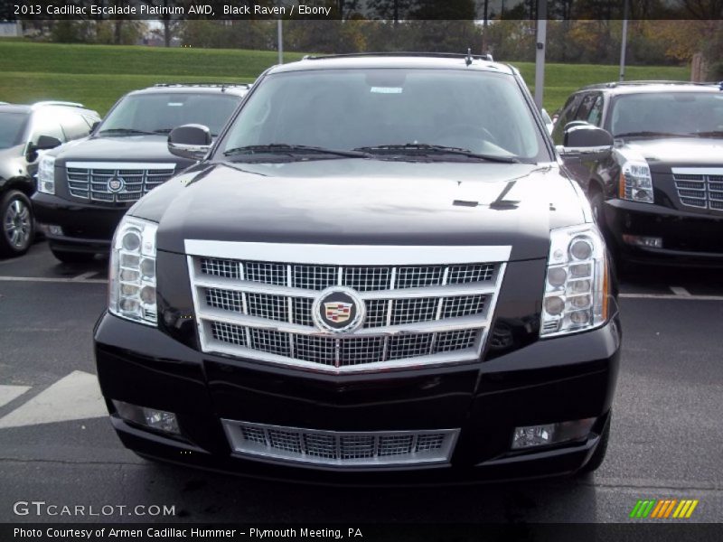 Black Raven / Ebony 2013 Cadillac Escalade Platinum AWD