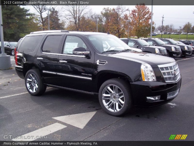  2013 Escalade Platinum AWD Black Raven