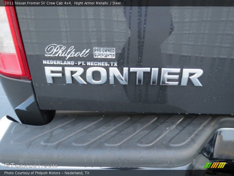 Night Armor Metallic / Steel 2011 Nissan Frontier SV Crew Cab 4x4