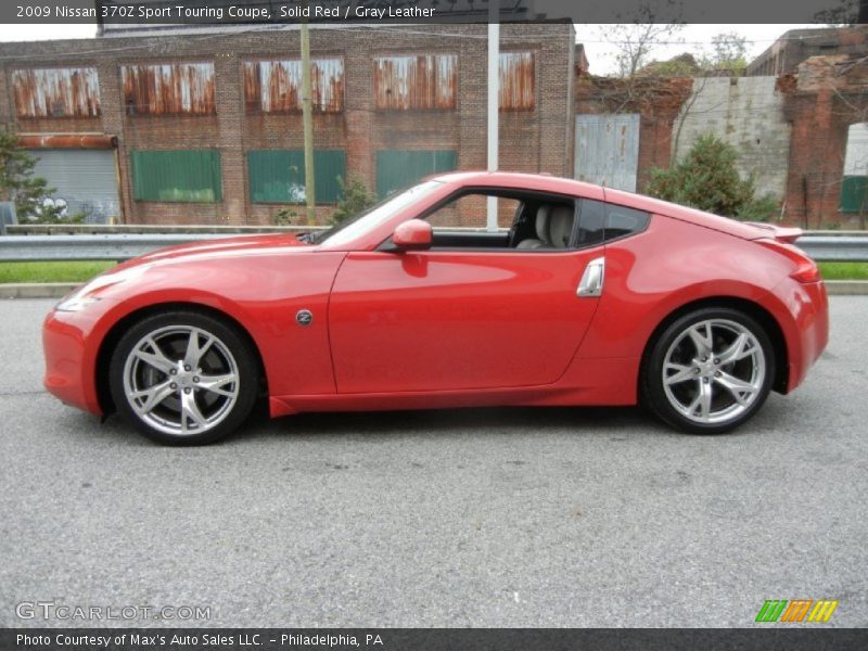  2009 370Z Sport Touring Coupe Solid Red